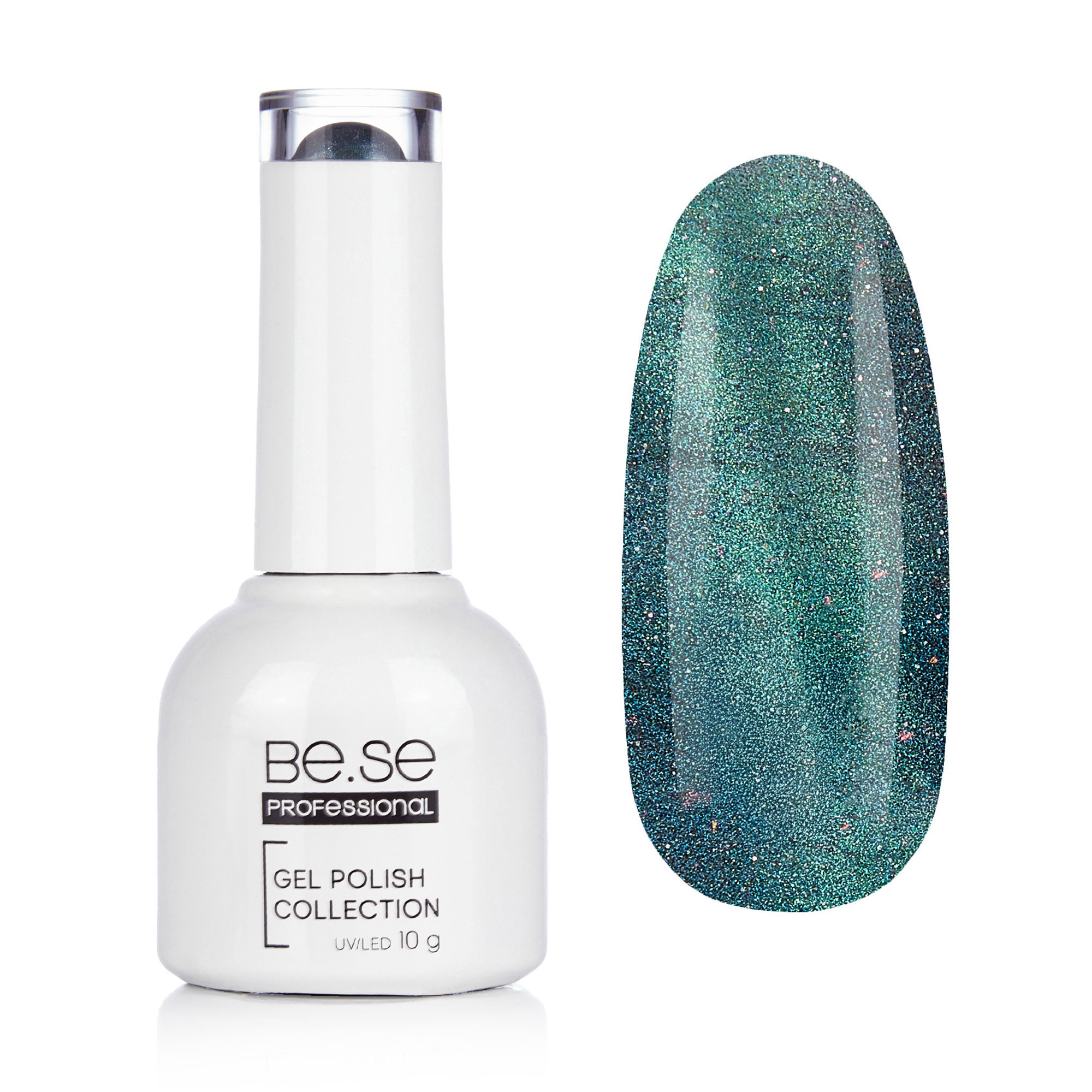 Гель-лак для нігтів Be.Se Professional Gel Polish Collection Cat's Eye 07, 10 г