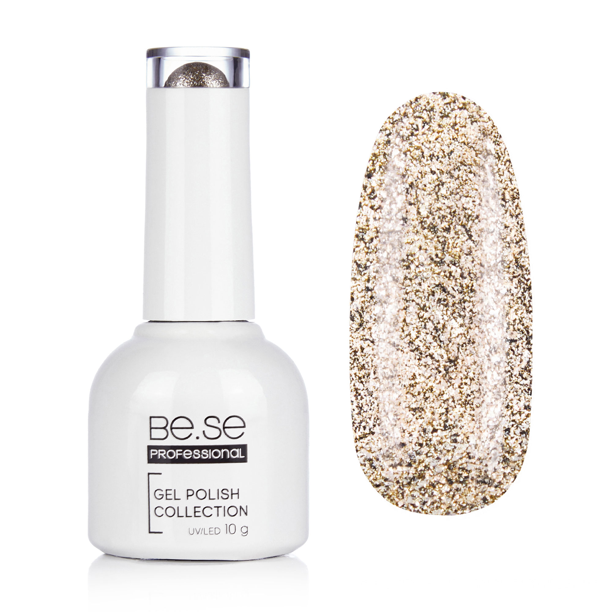 Гель-лак для нігтів Be.Se professional Gel Polish Shimmer 18, 10 г