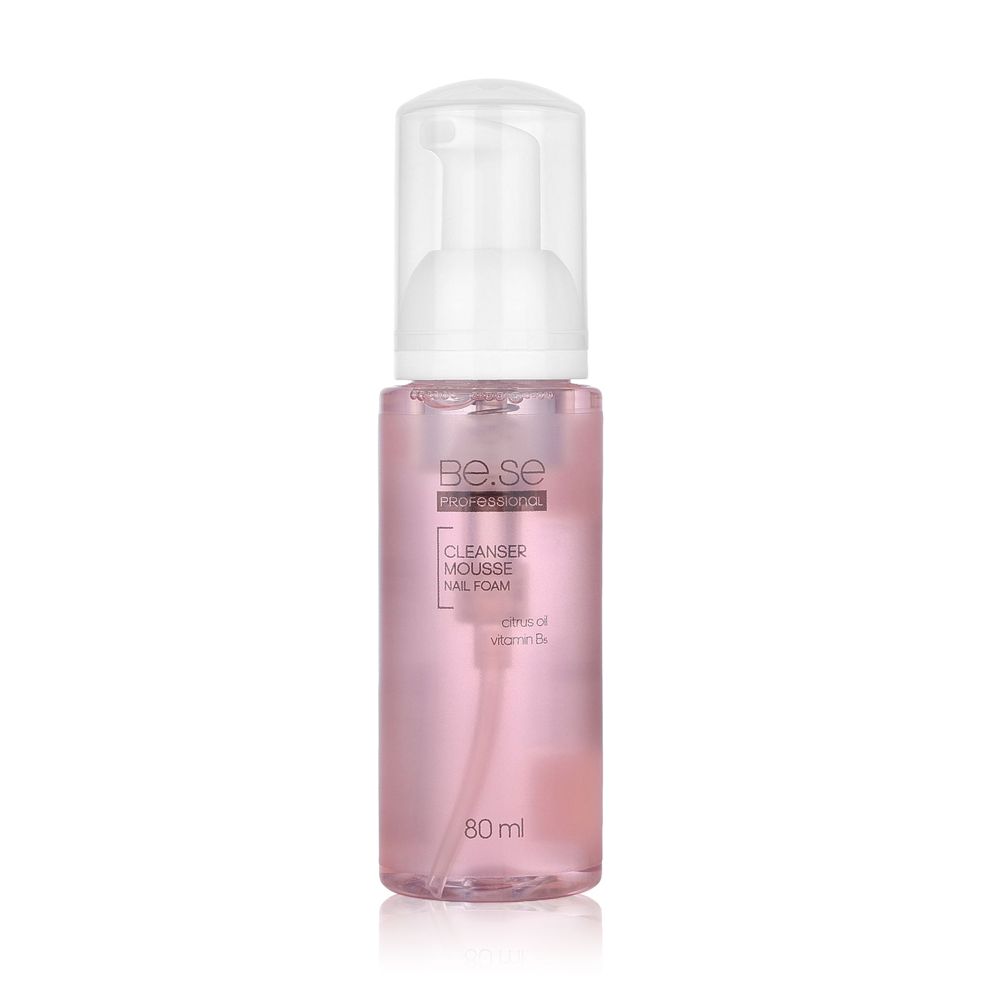 Пінний очисник після манікюру та педикюру Be.Se professional Clean Mousse Nail Foam, 80 мл